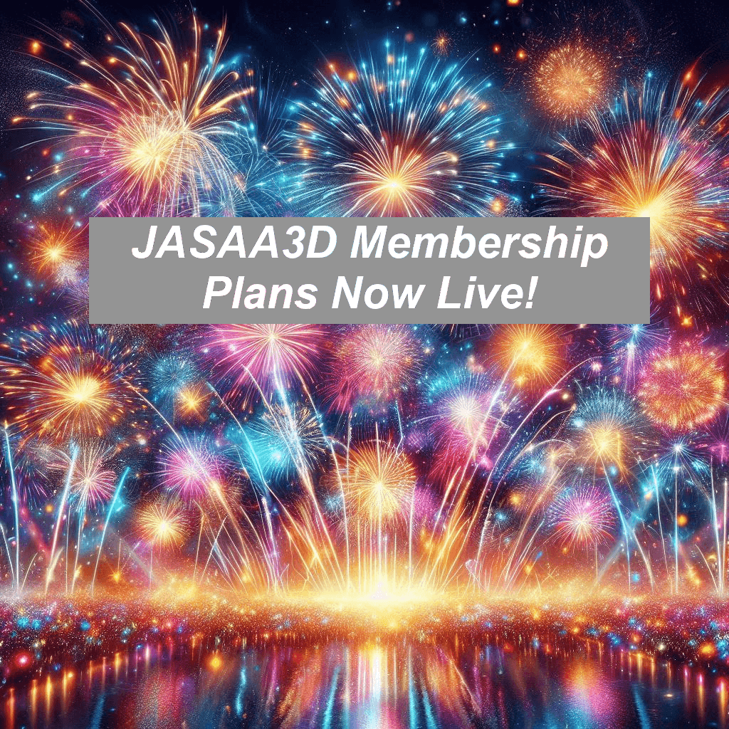 JASAA3D Membership Plans Now Live!
