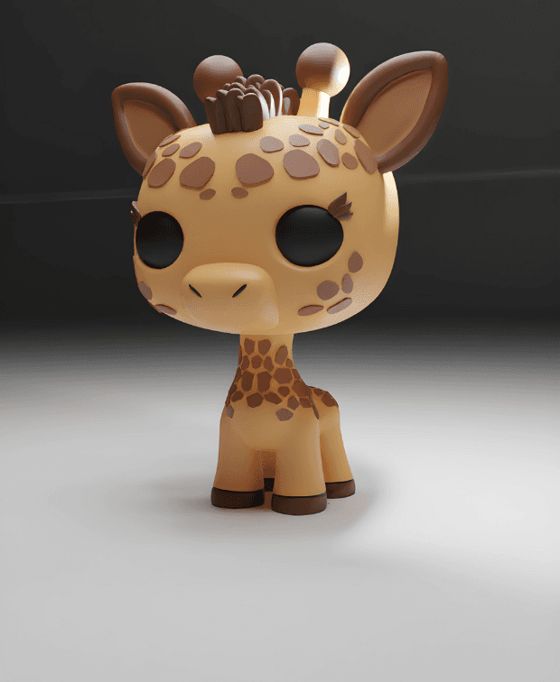 Mesh Mayhem's Cute Giraffe