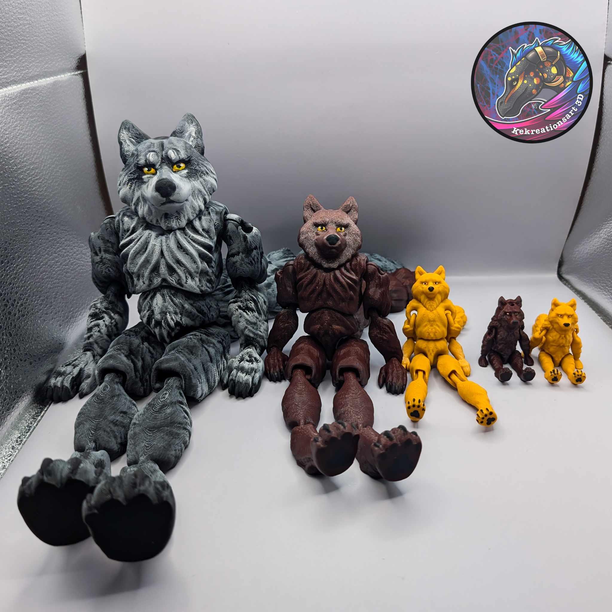 FLEXI Werewolf Doll + Mini + Tiny EARLY ACCESS