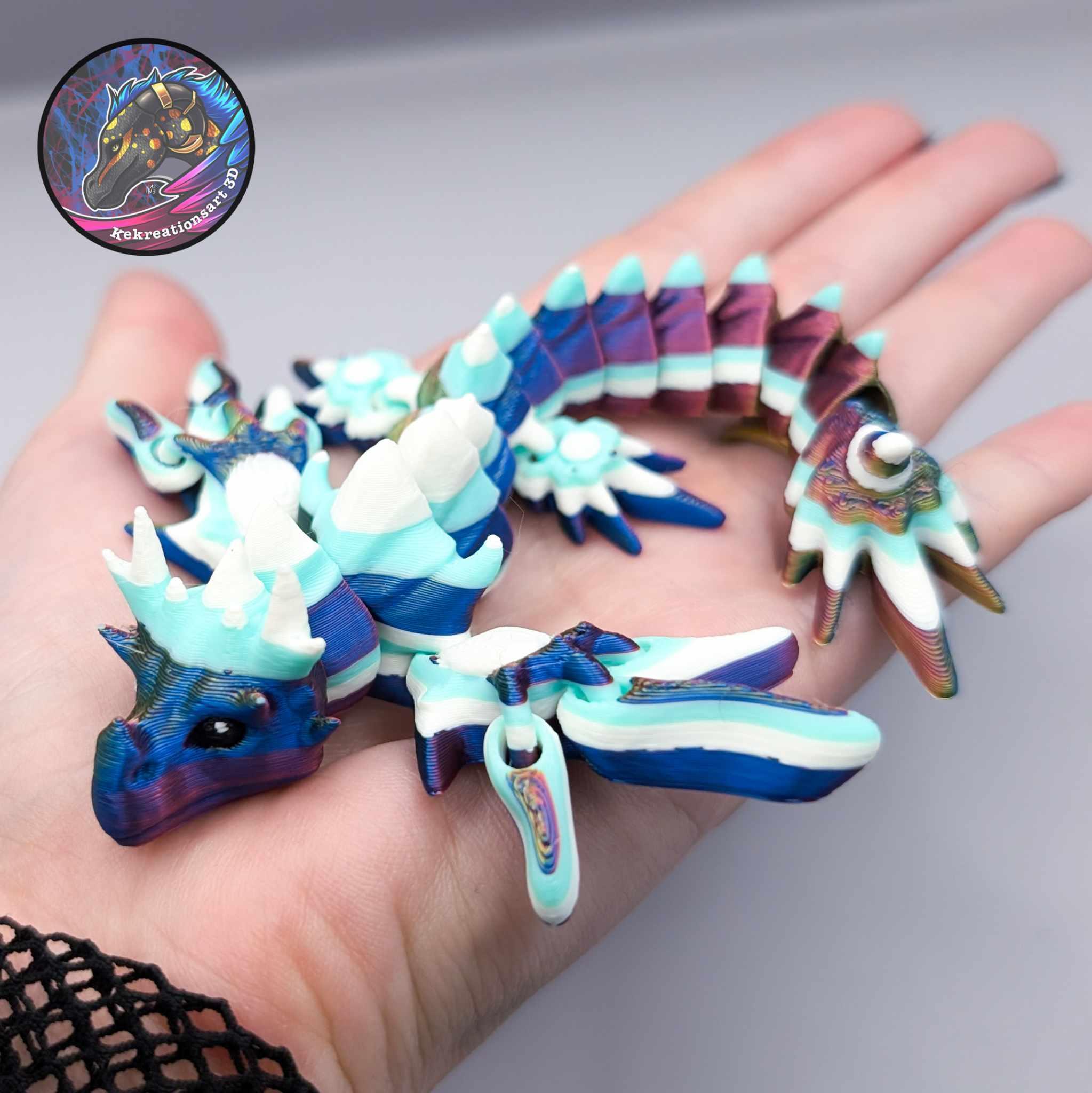 FLEXI Baby Blue Glaucus Dragon EARLY ACCESS