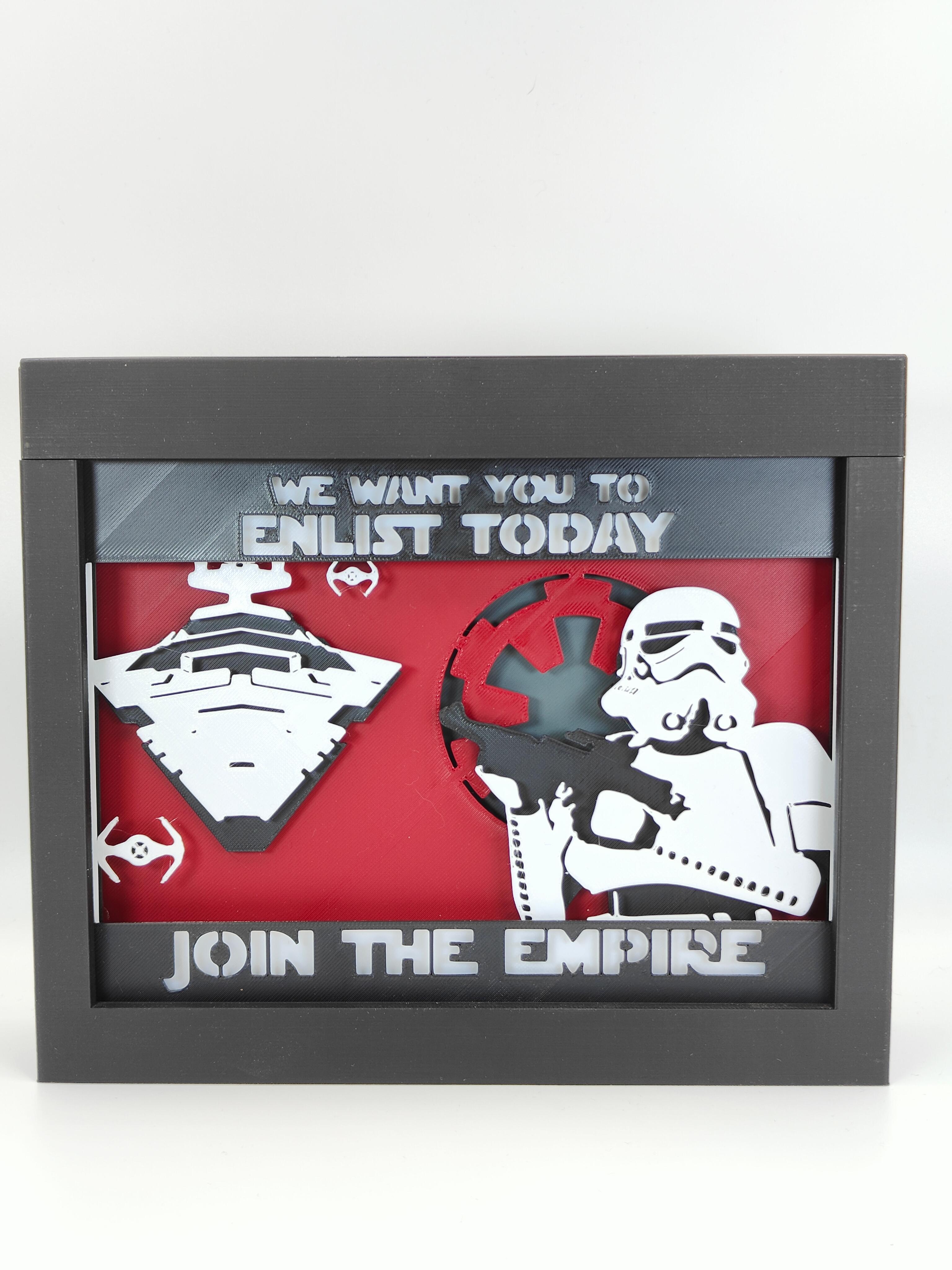 Join The Empire Shadow Box