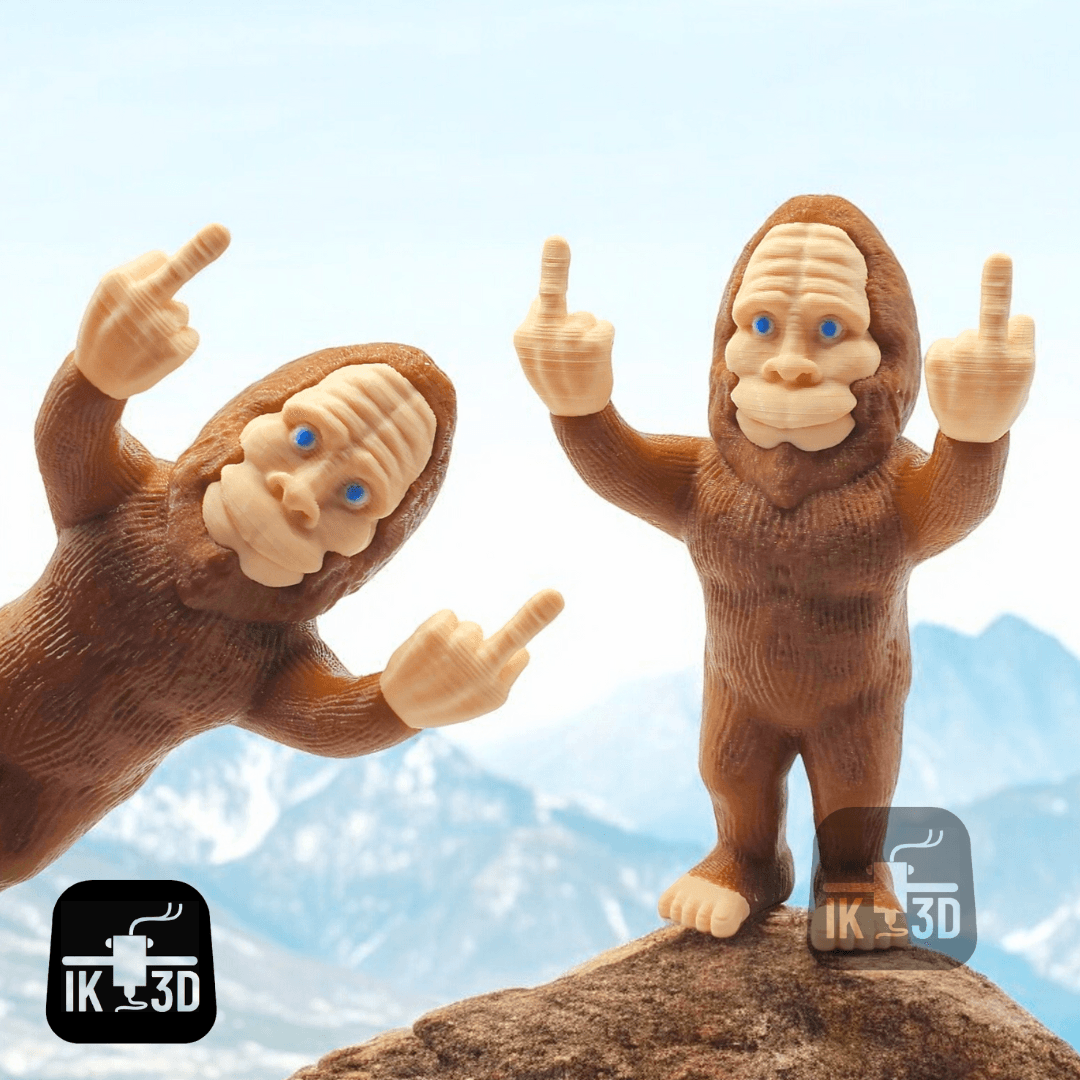 Middle Finger Bigfoot now available!