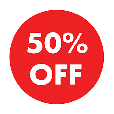 THIS IS THE LAST WEEK !!! 50% OFF!!!