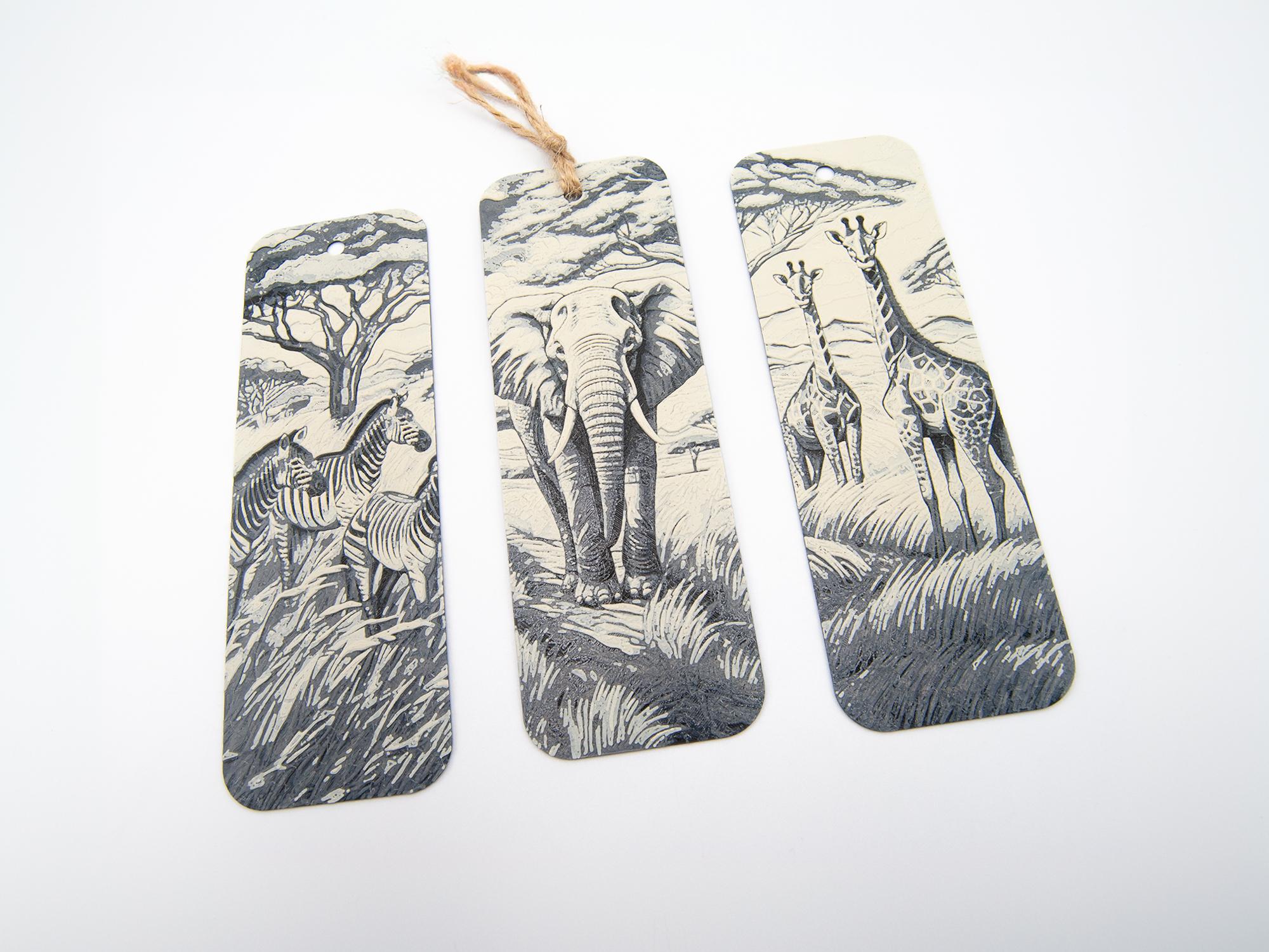 Savanna Wildlife Bookmarks