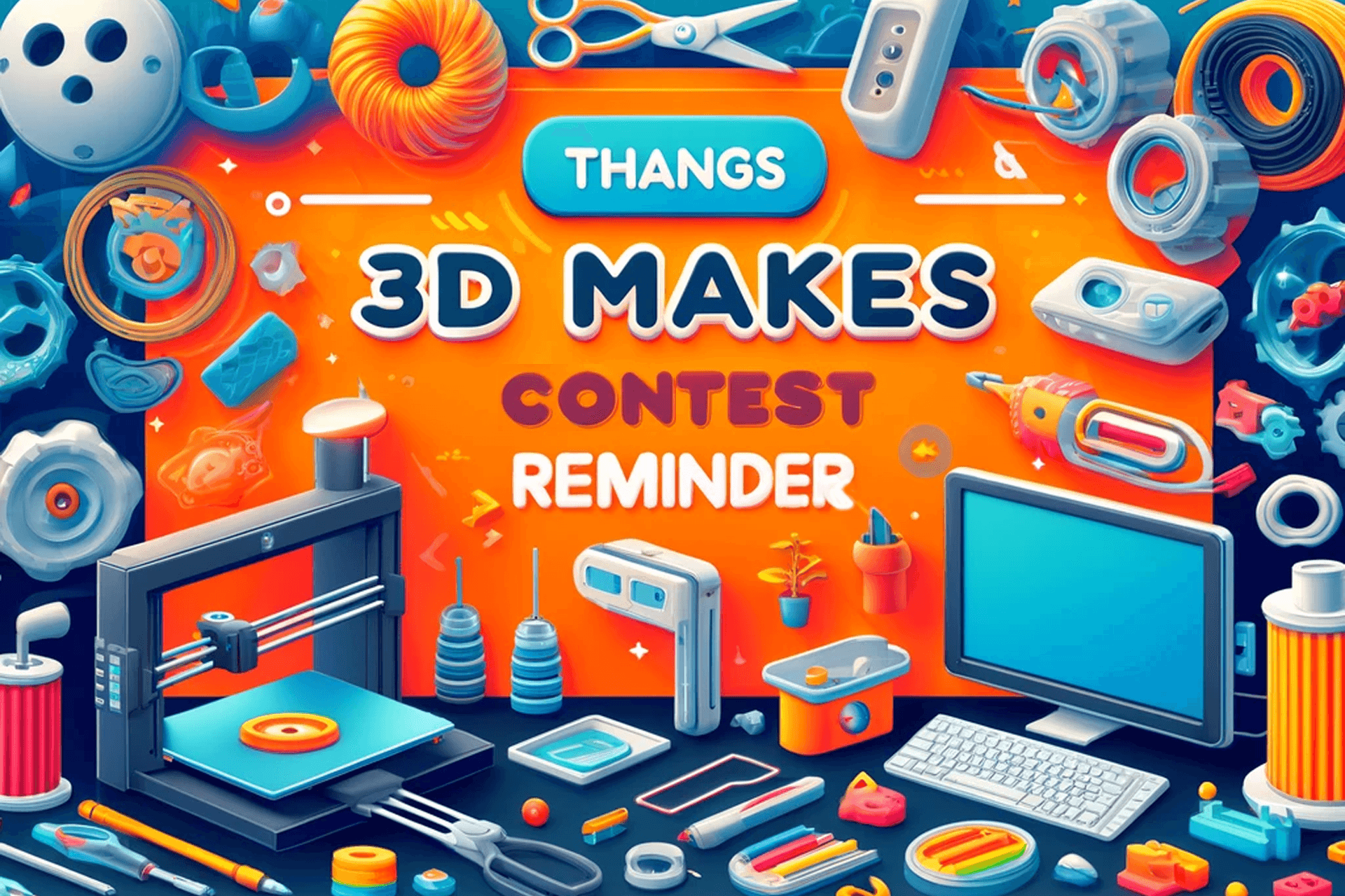 🏆 Thangs 3D Makes Contest Reminder! 🏆