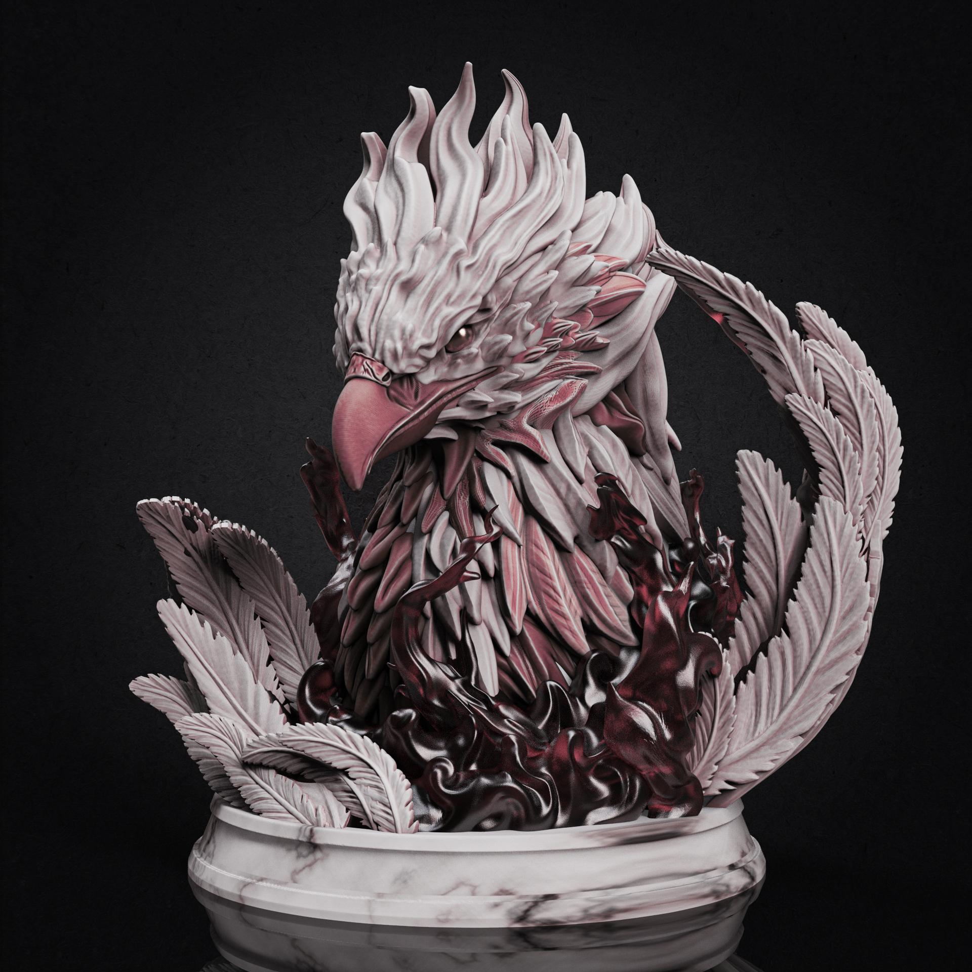 Phoenix bust (Pre-Supported) *New Release*