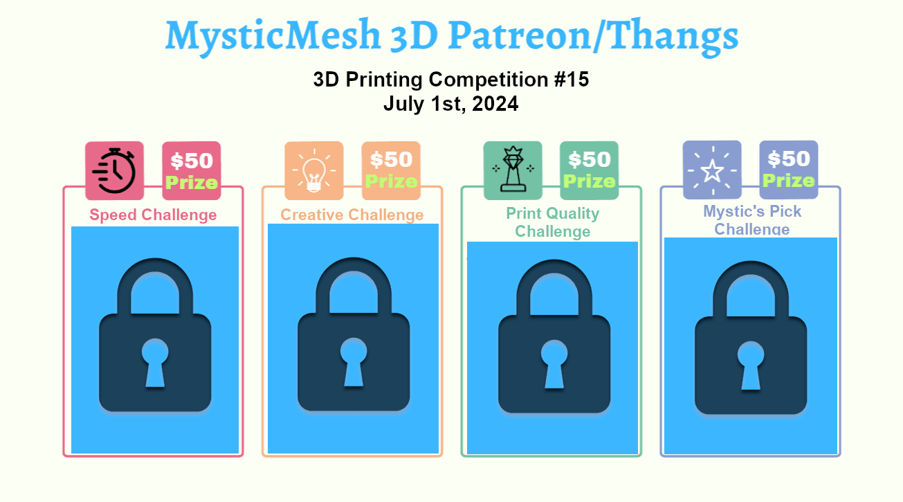 @ 5PM EST: 3D Printing Competition #15 