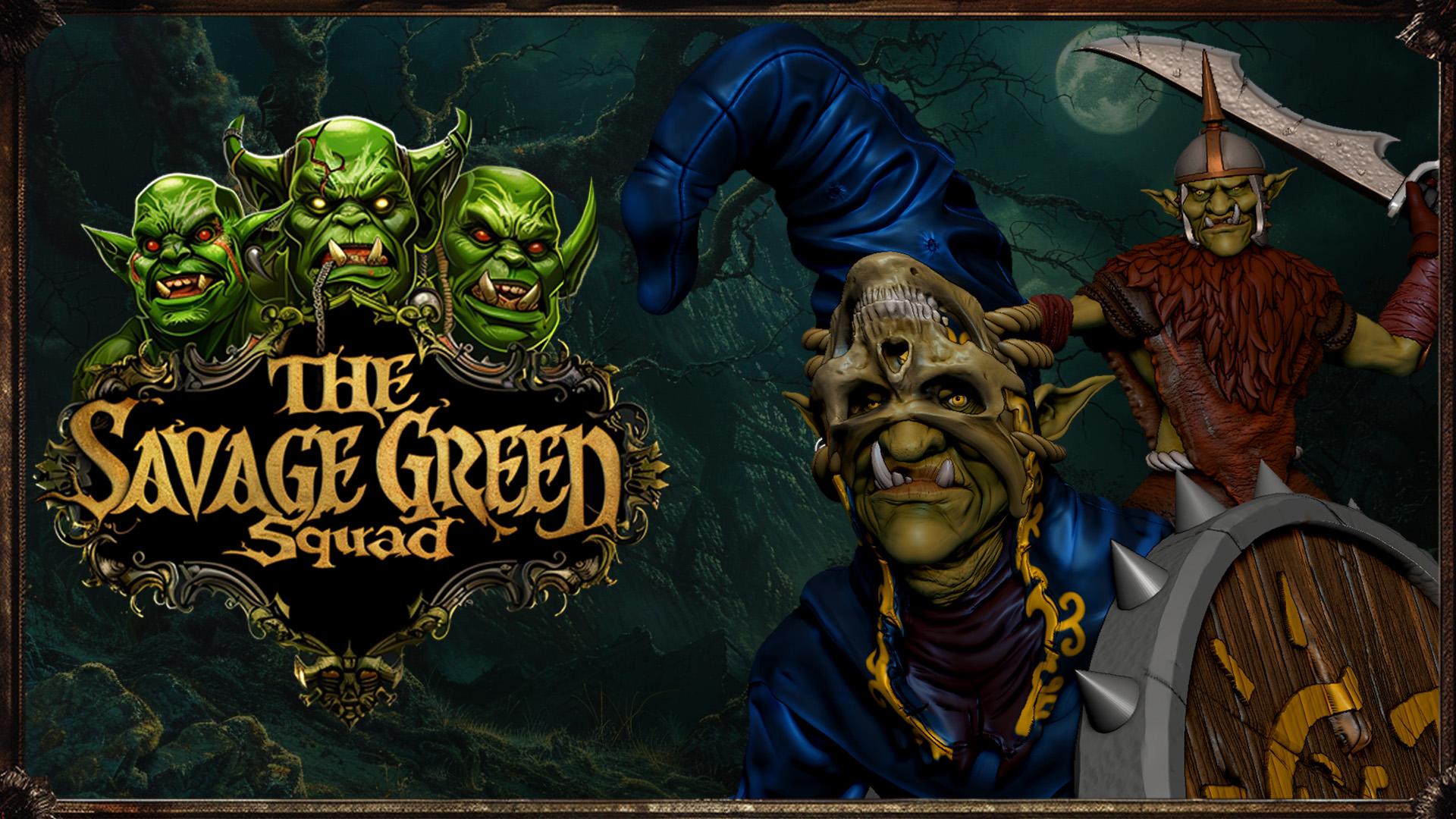 Kickstarter Savage Green Squad (Goblin Squad)