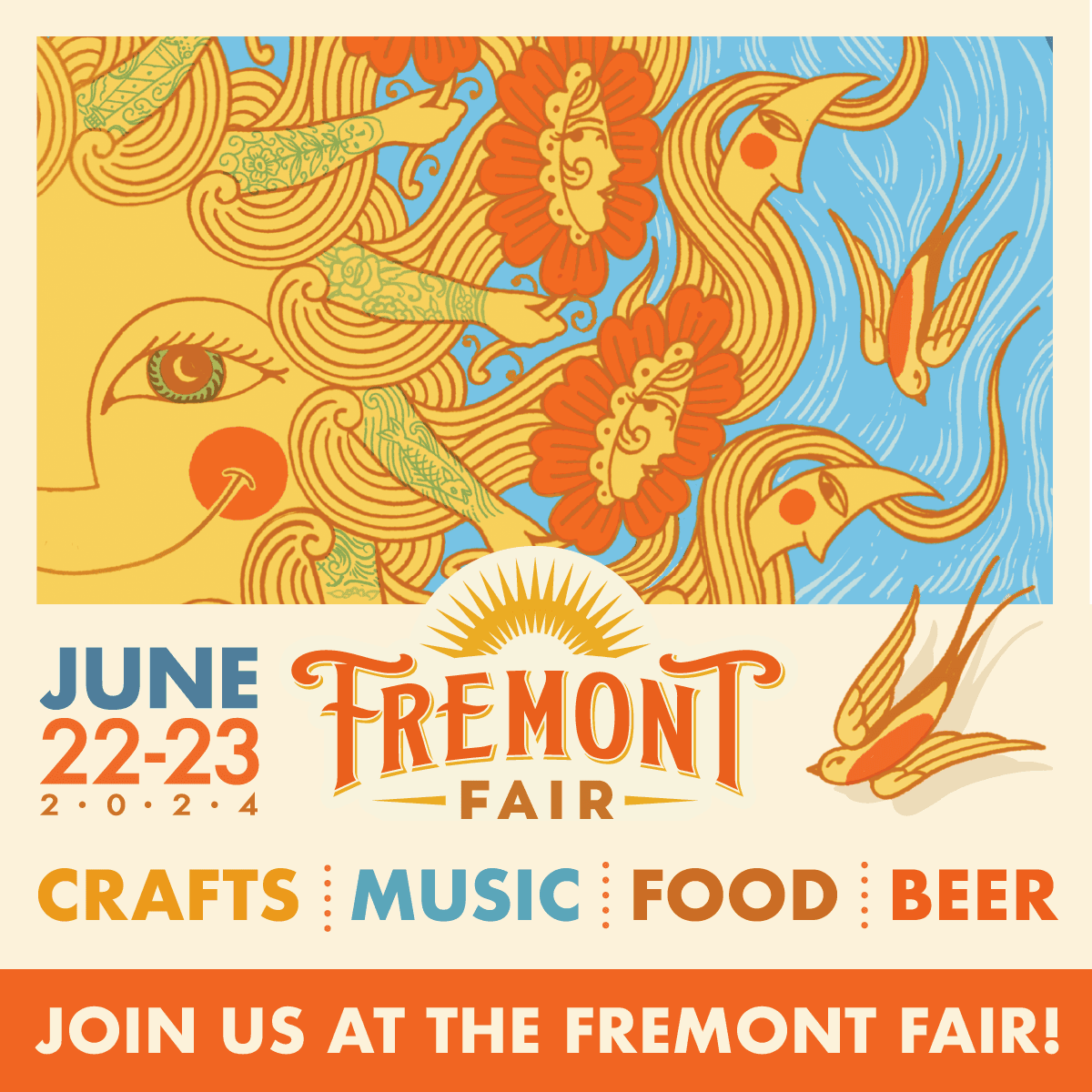 Seattle! Find us at the Fremont Fair June 22-23!