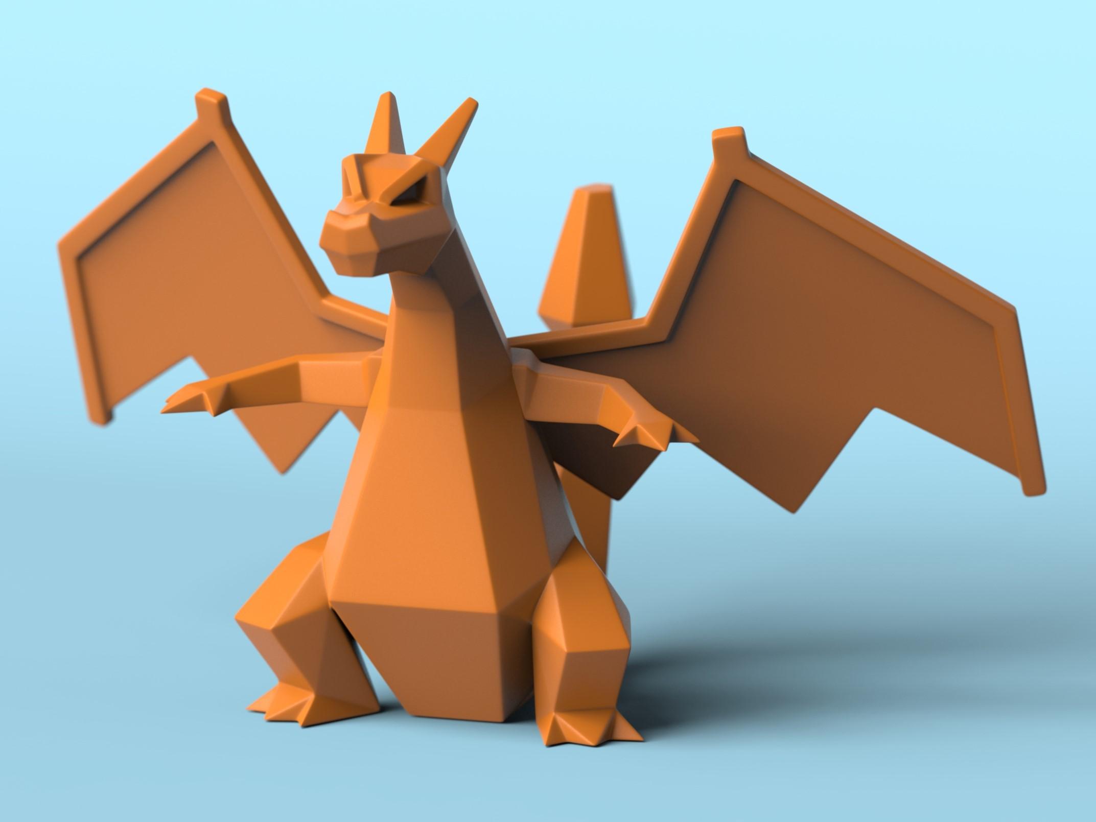 Low-poly Charizard - NOW AVAILABLE!