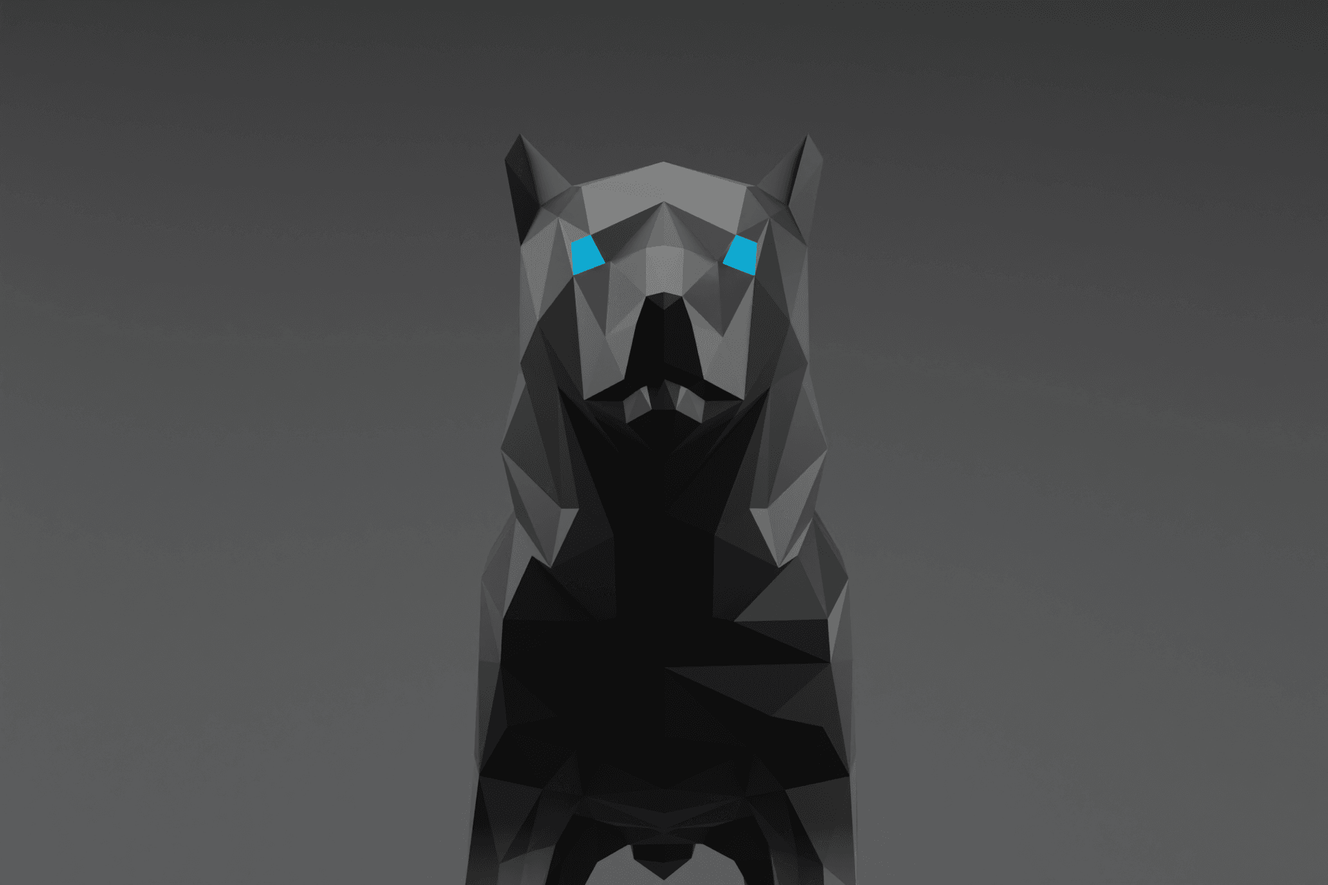 Low Poly Wolf STL available now!