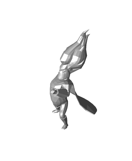 Low Poly Syndrome 3d model