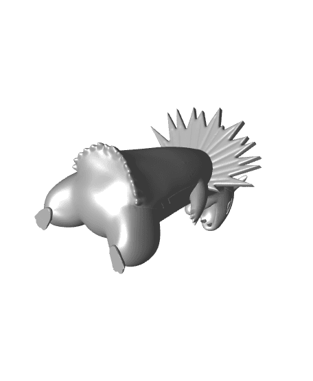 Pokemon Typhlosion #157 - Optimized for 3D Printing 3d model