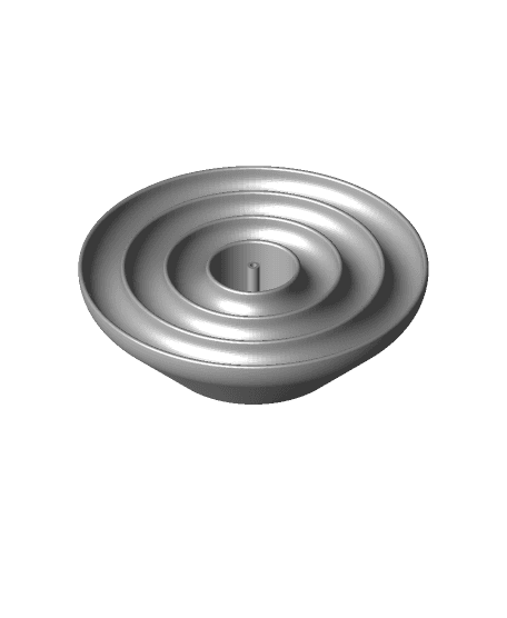 Zen Rings Incense Burner  3d model