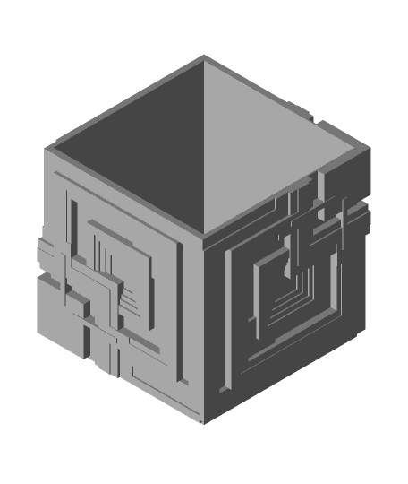 Blade Runner Ennis House Votive Box 3d model