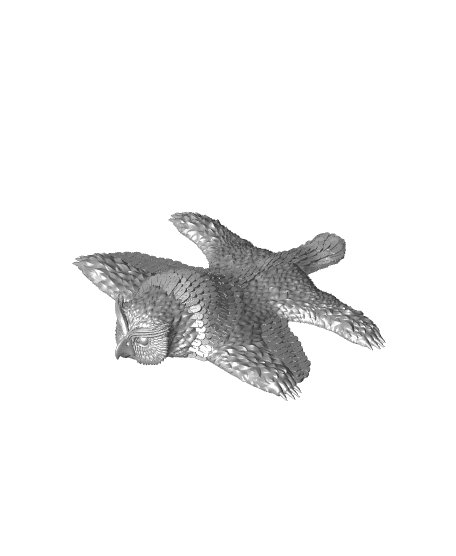 Owlbear Rug 3d model