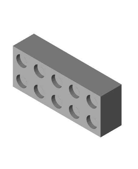 Brickfinity Drawers Expansion Pack 3d model