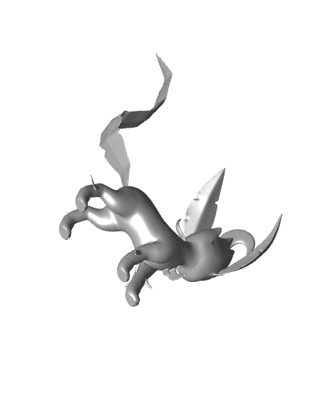 Pokemon Leafeon #470 - Optimized for 3D Printing 3d model