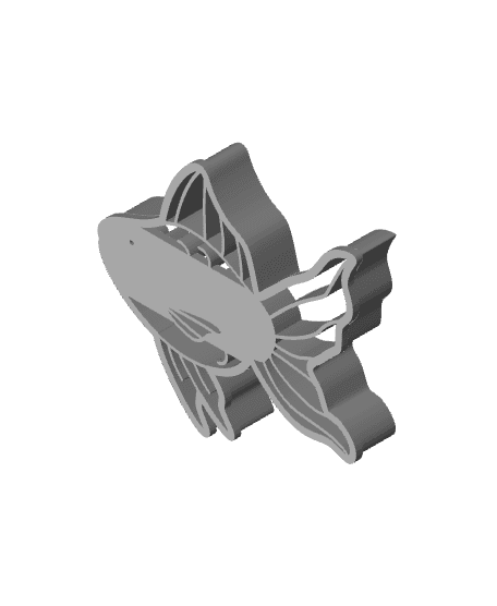 Fish Cookie Cutter, Biscuit Cutter 3d model