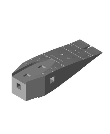 A-Wing and The Death Star - Star Wars (No Supports, No AMS) 3d model