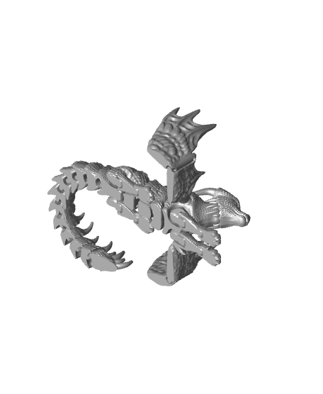 Flexi Lyra Dragon 3d model