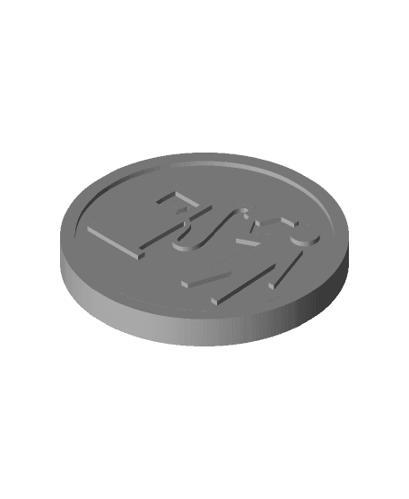Gas Prices Keychain 3d model