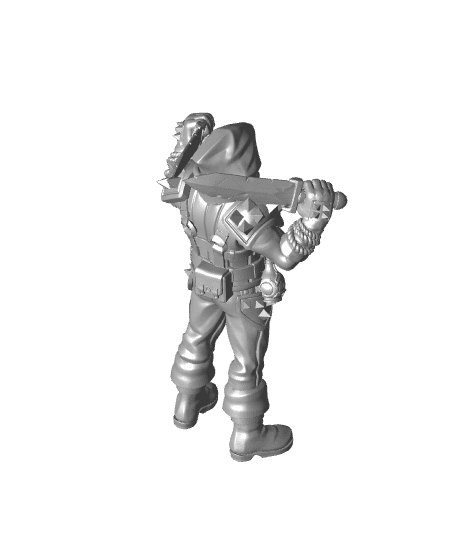 Marauder 02 (25mm Base) 3d model