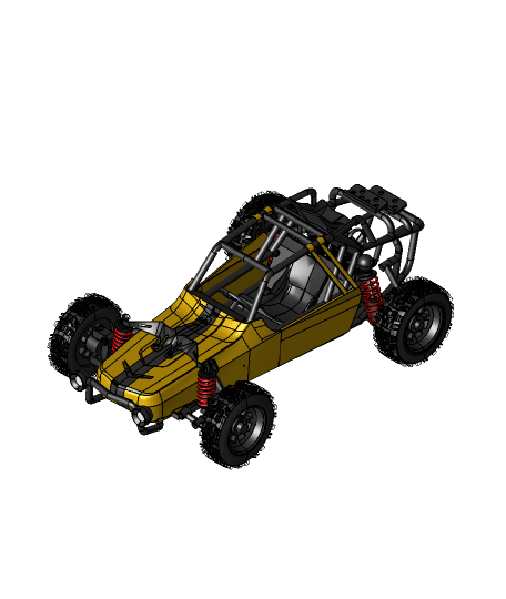 PUBG Buggy 3d model