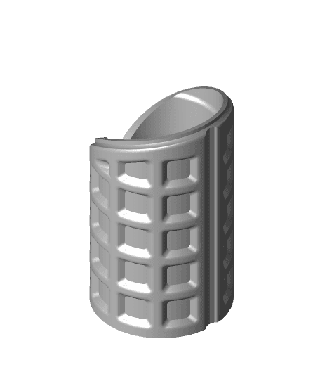 Waffle Can Cup - 12oz, Soda, Beer, Cans etc.  3d model
