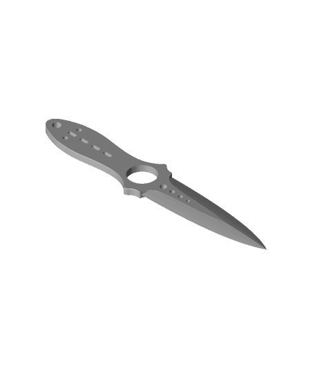 CS:GO Skeleton Knife 3d model