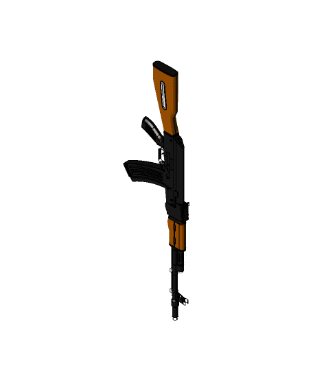 AK-47 3d model