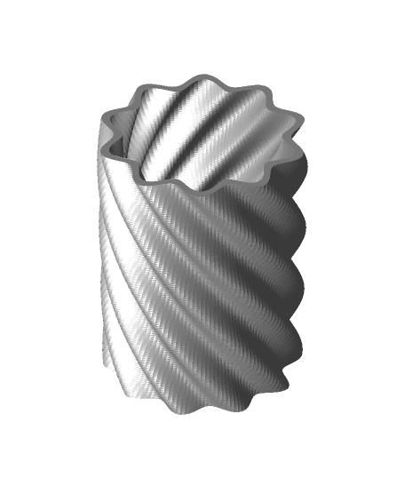 Spiral vase for storing whatever things you people wish to store 3d model