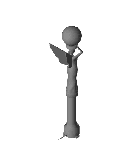 Alan Wake 2 Angel Lamp Free Model 3d model
