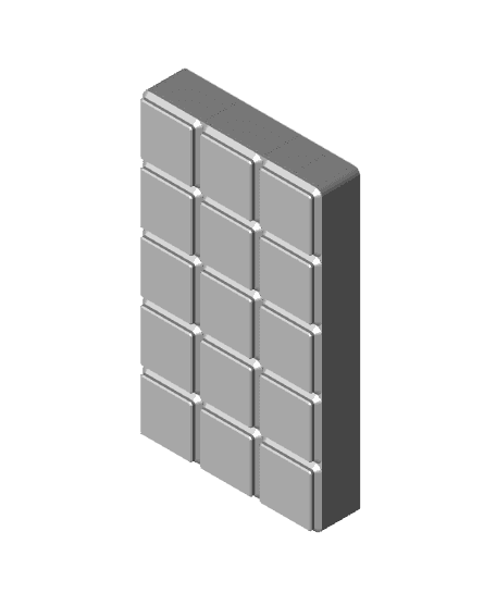 Gridfinity | Bin | Box | Assortment | 3 x 5 x 4 | WX9 WY3 3d model