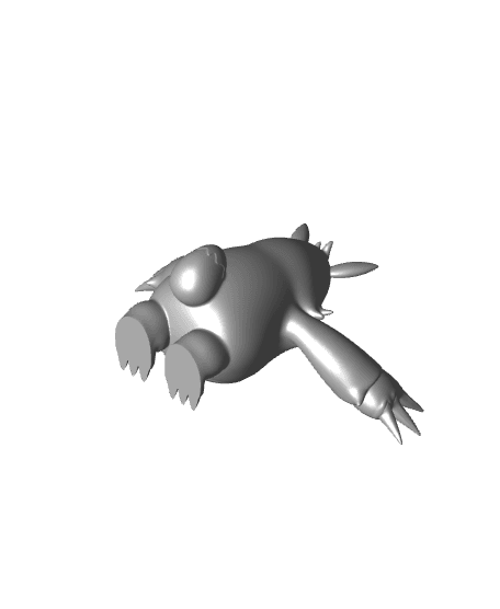 Pal World Grizzbolt 3d model