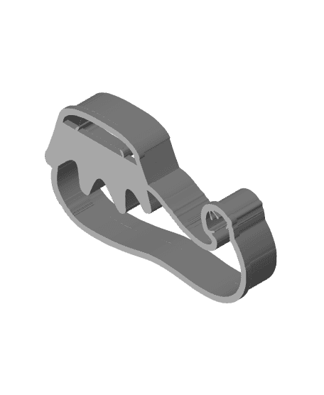 Christmas Cookie Cutter, Biscuit Cutter 3d model