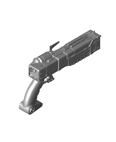 Fallout Laser Blaster 3D Printer File STL 3d model