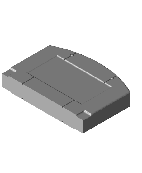 N64 Style Switch Game Holder 3d model