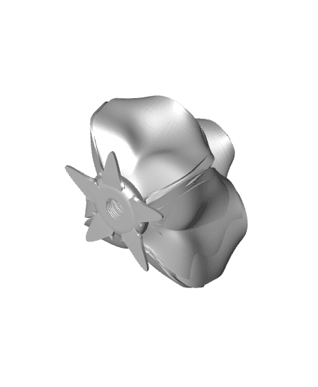 large flower 3d model