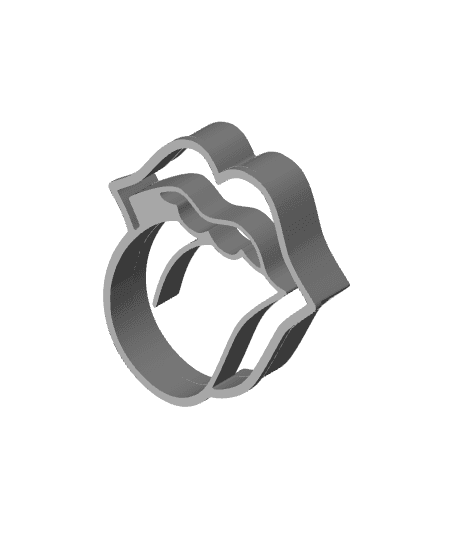 Cookie Cutter, Biscuit Cutter 3d model