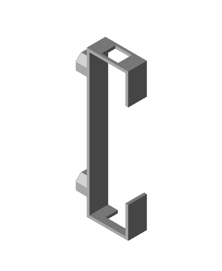 TPLink TL-SG608E Multiboard mount 3d model