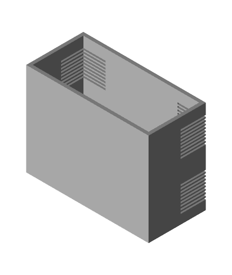 Box for electronic projects in general 3d model