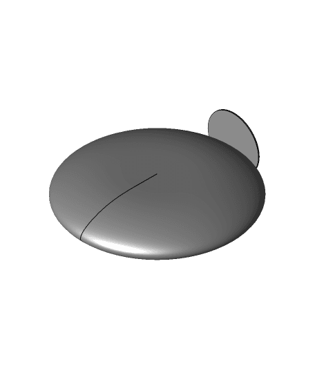 Lofter - Small Golf Disc 3d model