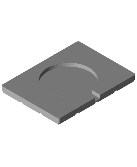 Wireless Charger for Gridfinity 3d model