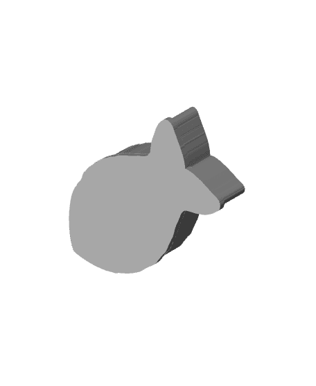 Fishbone Cookie Cutter, Biscuit Cutter 3d model