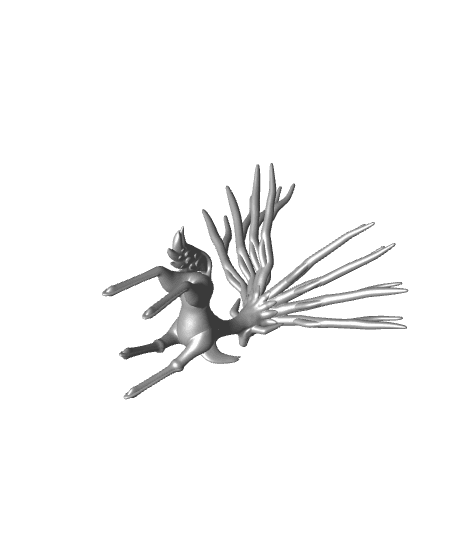 Pokemon Xerneas #716 - Optimized for 3D Printing 3d model