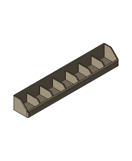 Tray Inserts for Dungeon Master Tome - Dungeons and Dragons 3d model