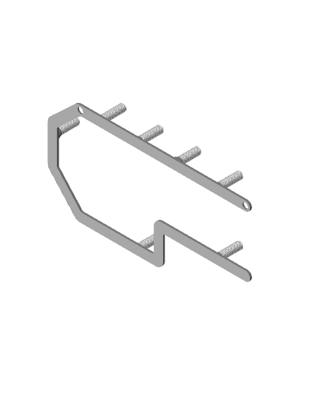 Mini Metro Key Holder 3d model