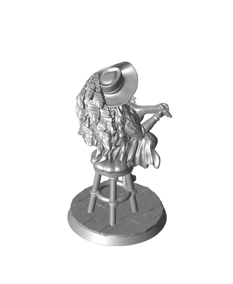 Angel - the Human Bard 3d model
