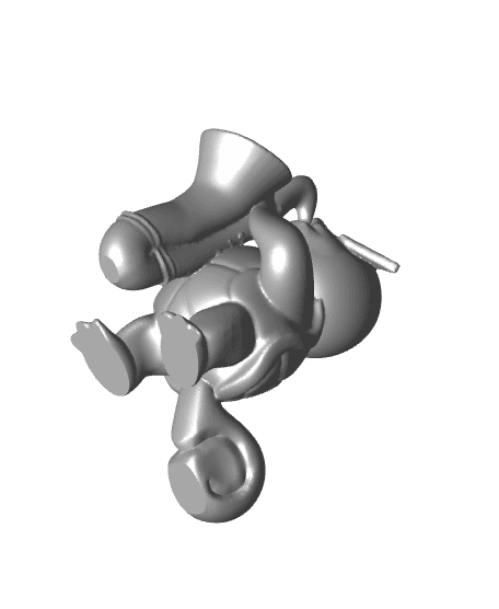 Saxxy Squirtle 3d model